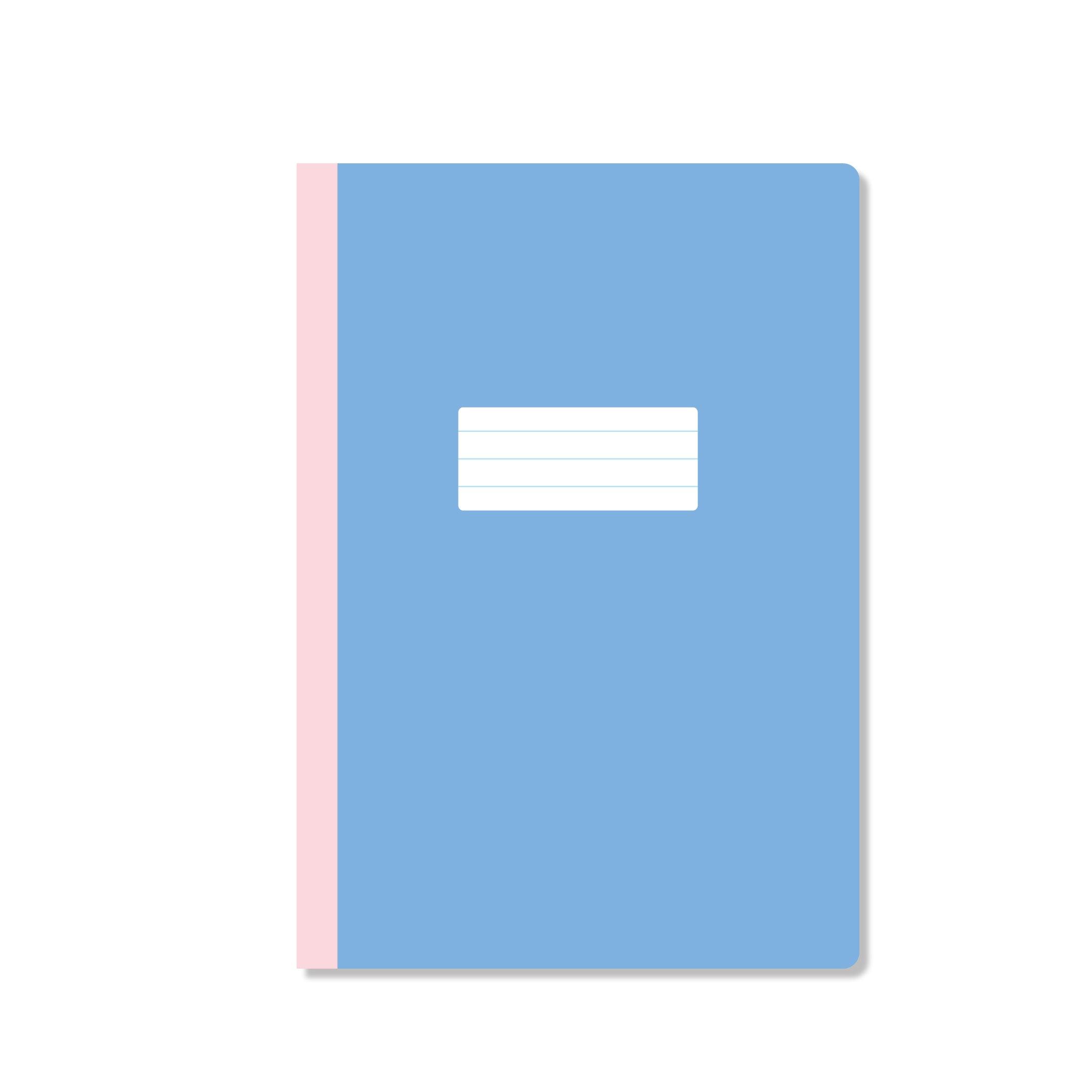 Candy Pastel A5 Student Notebooks - Pack of 4