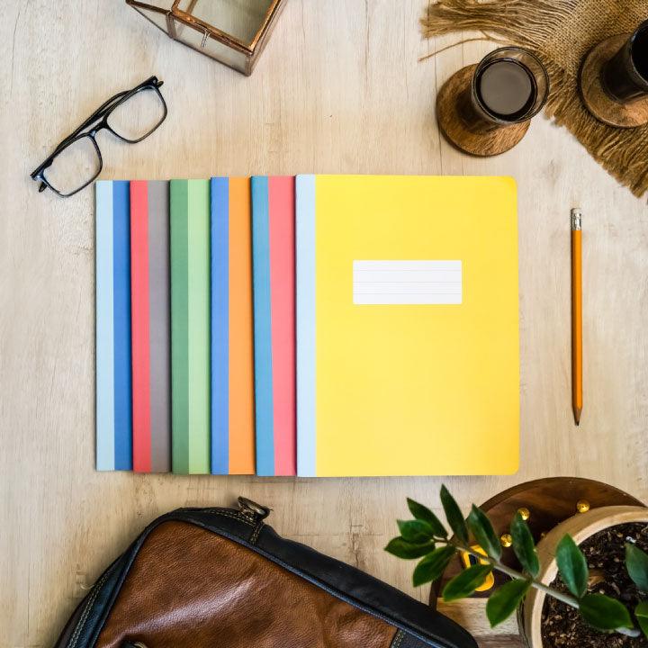 B5 Student Notebooks - 24 x 18 cm - Pack of 6
